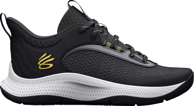 Кроссовки Under Armour Curry 3Z6 GS Jet Grey Gold, серый