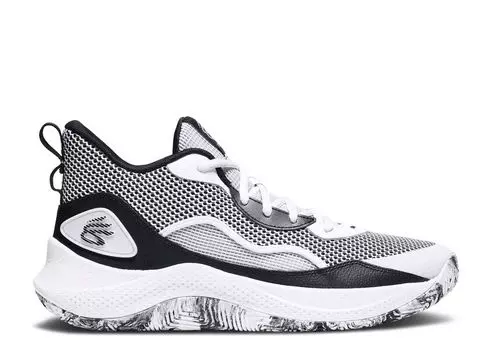 Кроссовки Under Armour Curry 3Zer0 24, белый/черный