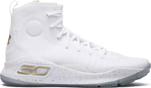 Кроссовки Under Armour Curry 4 White Gold, белый