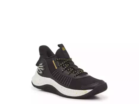 Кроссовки Under Armour Curry — детские, черные/золотые
