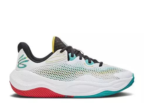 Кроссовки Under Armour Curry Splash 24 AP, цвет White Cool Pink Belt Blue