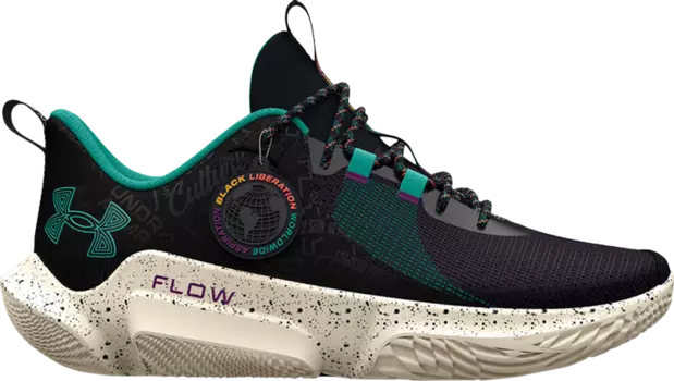 Кроссовки Under Armour Flow FUTR X 2 Black History Month, черный