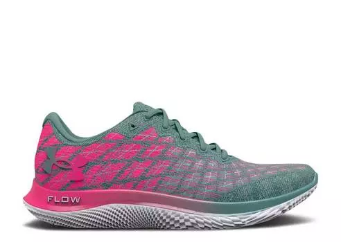 Кроссовки Under Armour FLOW VELOCITI WIND 2 'RETRO TEAL ELECTRO PINK',