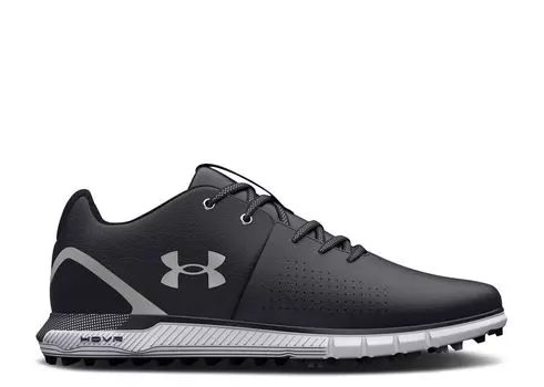 Кроссовки Under Armour HOVR Fade 2 Spikeless Golf 2E Wide, цвет Black Metallic Silver