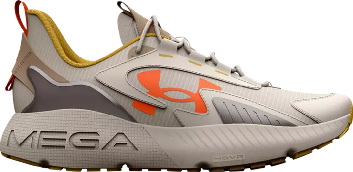 Кроссовки Under Armour HOVR Mega 2 MVMNT Fog Orange Blast, серый