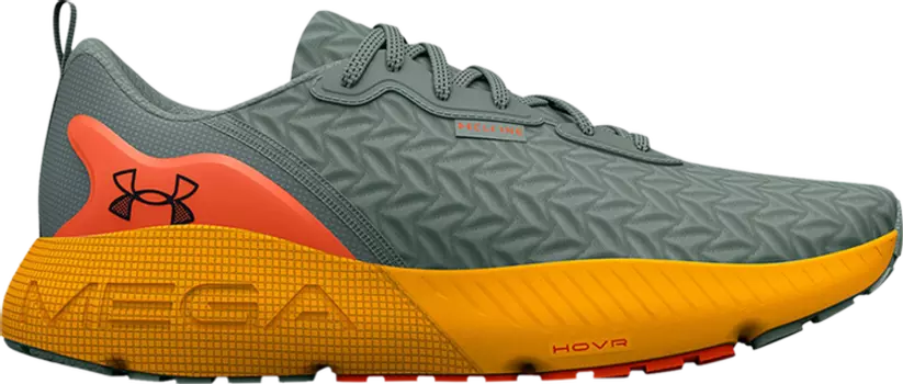 Кроссовки Under Armour HOVR Mega 3 Clone Opal Green Orange Shock, зеленый