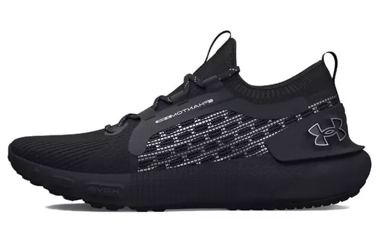 Кроссовки Under Armour HOVR Phantom 3 Black Metallic Silver, черный