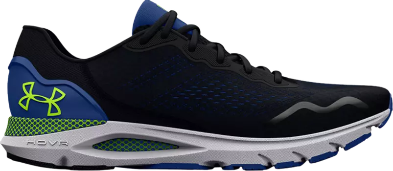 Кроссовки Under Armour HOVR Sonic 6 Black Blue Mirage, черный