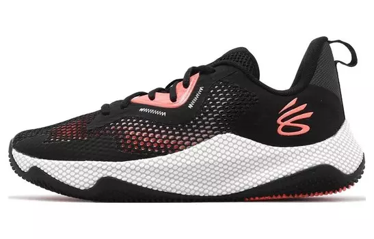 Кроссовки Under Armour Hovr Splash 3 Basketball Unisex, черный/розовый/белый