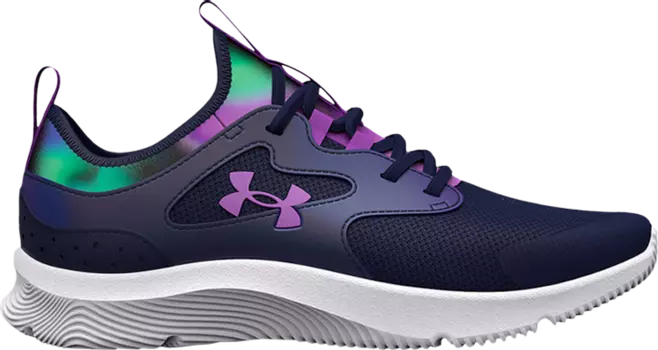 Кроссовки Under Armour Infinity 2.0 AL PS Midnight Navy Antifreeze, синий