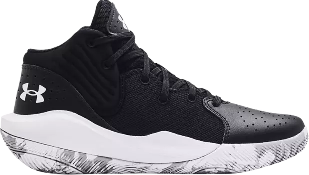 Кроссовки Under Armour Jet 21 GS Black White, черный