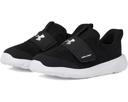 Кроссовки Under Armour Kids Flash, цвет Black/Black/White Multi Snake