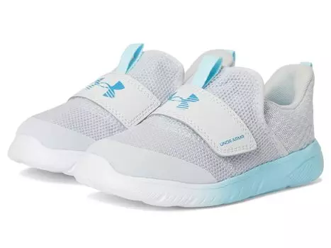 Кроссовки Under Armour Kids Flash, цвет Halo Gray/Halo Gray/Ether Blue