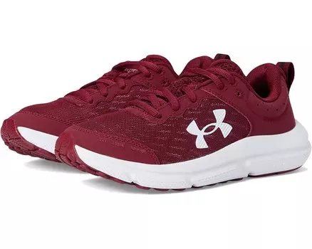 Кроссовки Under Armour Kids Grade School Assert 10, цвет Cardinal/Cardinal/White