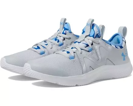 Кроссовки Under Armour Kids Grade School Infinity 3.0, цвет Halo Gray/Horizon Blue/Horizon Blue