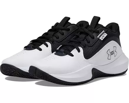 Кроссовки Under Armour Kids Grade School Lockdown 7, цвет White/Black/Black
