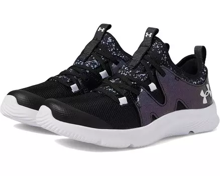 Кроссовки Under Armour Kids Pre School Infinity Alternate Lace, цвет Black/Black/White