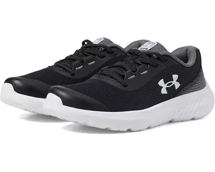 Кроссовки Under Armour Kids Pre School Rogue 3 Alternate Lace, цвет Black/Castlerock/White