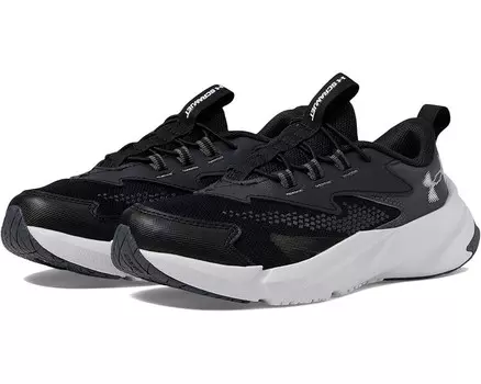 Кроссовки Under Armour Kids Pre School Scramjet 6 Alternate Lace, цвет Black/Castlerock/White