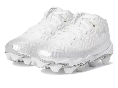Кроссовки Under Armour Kids Spotlight Hammer RM Jr., цвет White/Metallic Silver/Metallic Silver