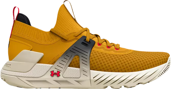 Кроссовки Under Armour Project Rock 4 Heritage, золотой