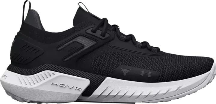 Кроссовки Under Armour Project Rock 5 GS Black White, черный