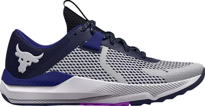 Кроссовки Under Armour Project Rock BSR 2 Halo Grey Midnight Navy, серый