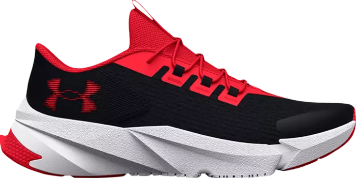 Кроссовки Under Armour Scramjet 5 AL PS Black Bolt Red, черный