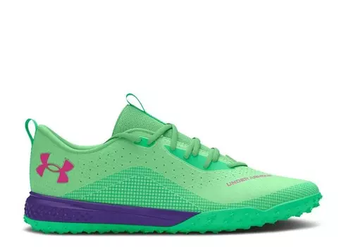 Кроссовки Under Armour Shadow 2 TF, цвет Matrix Green Astro Pink