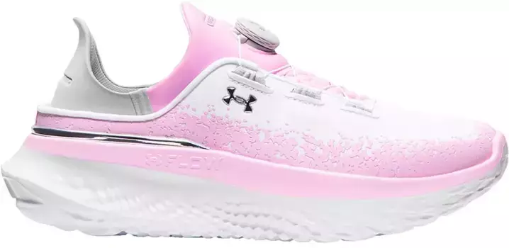 Кроссовки Under Armour SlipSpeed Mega, цвет White/Pink/Silver