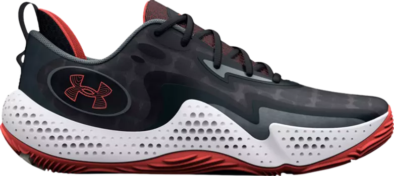 Кроссовки Under Armour Spawn 5 Black Red, черный
