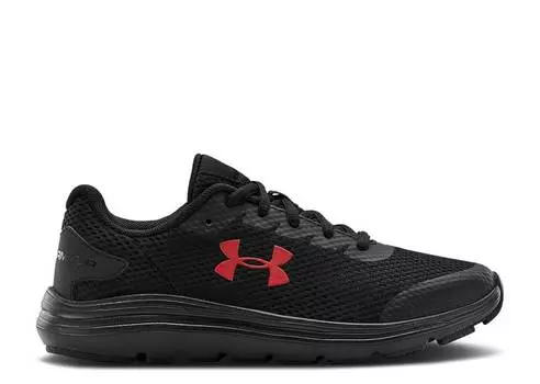 Кроссовки Under Armour SURGE 2 GS 'BLACK RED', черный