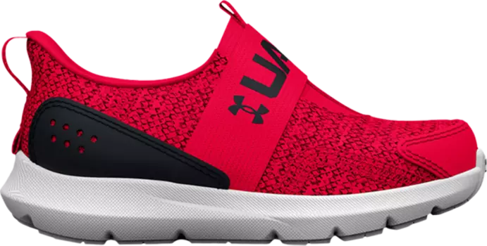 Кроссовки Under Armour Surge 3 Slip TD Red Black, красный
