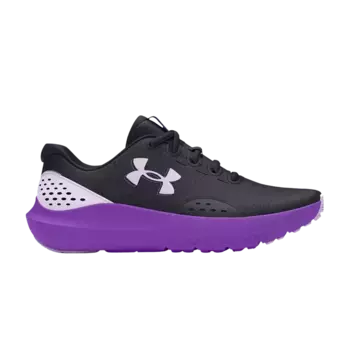 Кроссовки Under Armour Surge 4 GS Black Lavish, черный