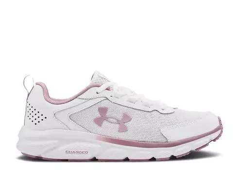 Кроссовки Under Armour WMNS CHARGED ASSERT 9 'WHITE MAUVE PINK', белый