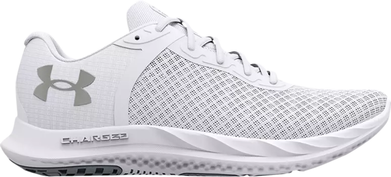 Кроссовки Under Armour Wmns Charged Breeze White Metallic Silver, белый