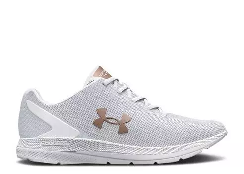 Кроссовки Under Armour WMNS CHARGED IMPULSE 2 KNIT 'WHITE METALLIC ROSE GOLD', белый