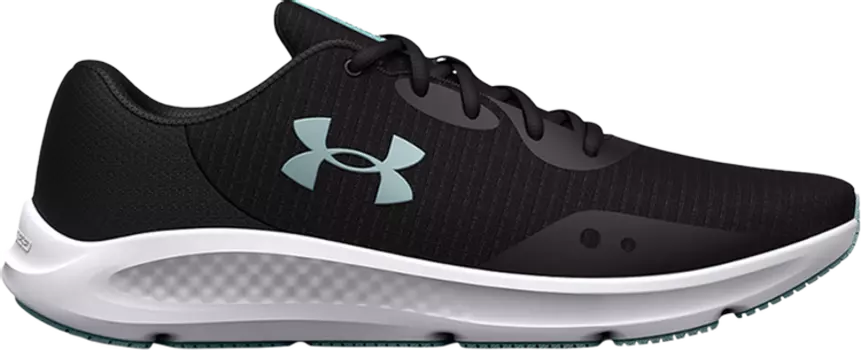 Кроссовки Under Armour Wmns Charged Pursuit 3 Tech Black Fuse Teal, черный