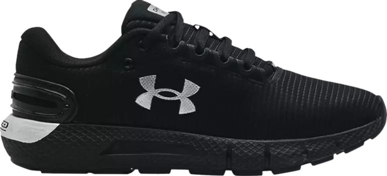 Кроссовки Under Armour Wmns Charged Rogue 2.5 Rip Black Metallic Silver, черный