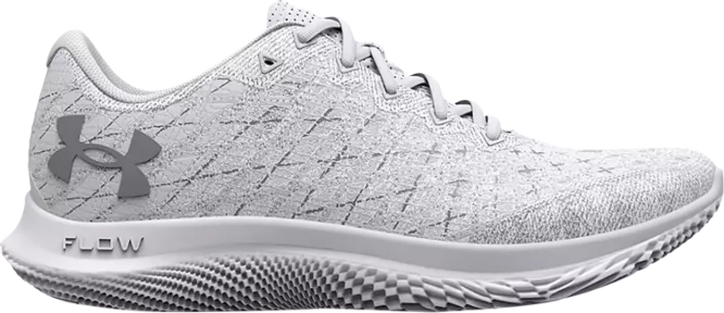 Кроссовки Under Armour Wmns Flow Velociti Wind White Halo Grey, белый