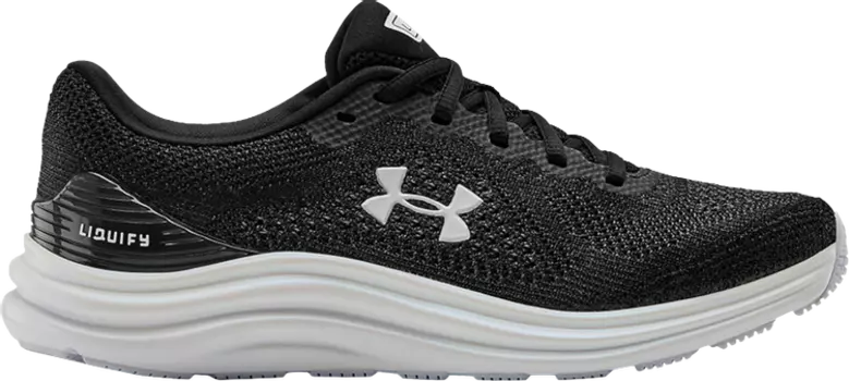 Кроссовки Under Armour Wmns Liquify Black White, черный