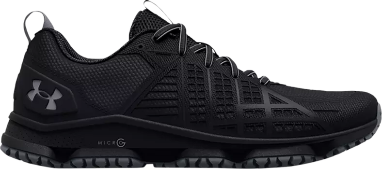 Кроссовки Under Armour Wmns Micro G Strikefast Black Pitch Grey, черный