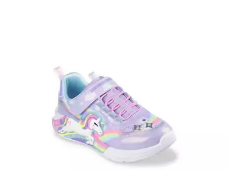 Кроссовки Unicorn Chaser Light-Up Sneaker Skechers, фиолетовый