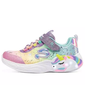 Кроссовки unicorn dreams 'rainbow' Skechers, фиолетовый