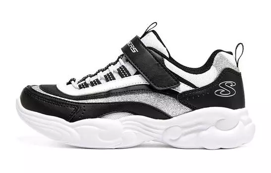 Кроссовки Unicorn Storm Kids GS Mid-top черные/белые Skechers