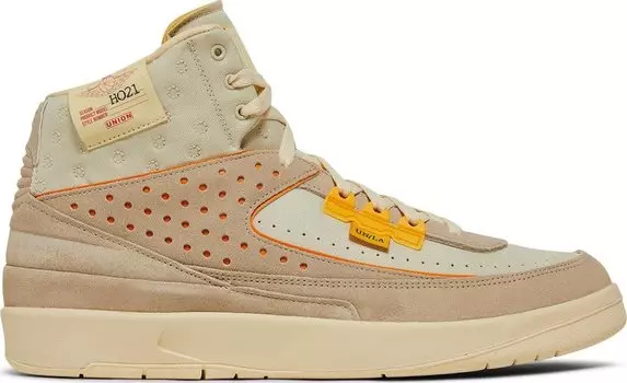 Кроссовки Union LA x Air Jordan 2 Retro SP Rattan, кремовый