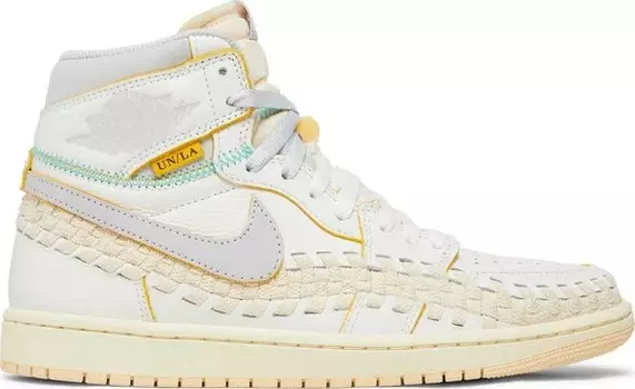 Кроссовки Union LA x Bephie's Beauty Supply x Air Jordan 1 Retro High OG SP «Лето 96-го», кремовый