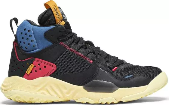 Кроссовки Union LA x Jordan Delta Mid Off Noir, черный