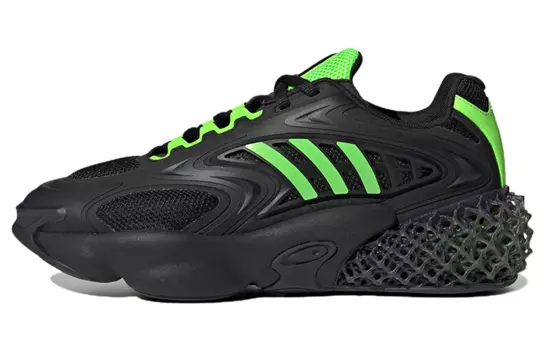 Кроссовки Adidas Originals Originals 4D Krazed, черный/зеленый