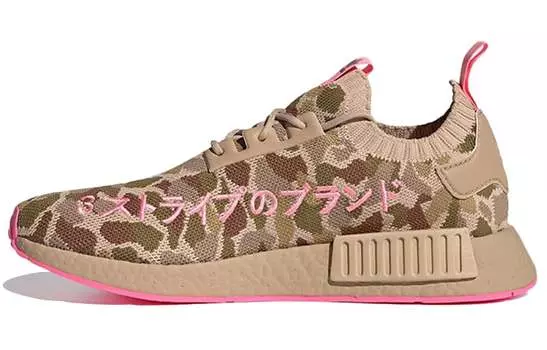 Кроссовки Adidas Originals Nmd R1 Primeknit Duck Camo Pink